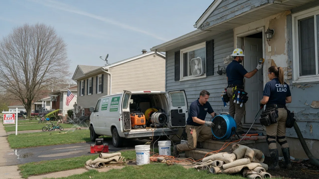 Flood Cleanup in Burlison, TN near me