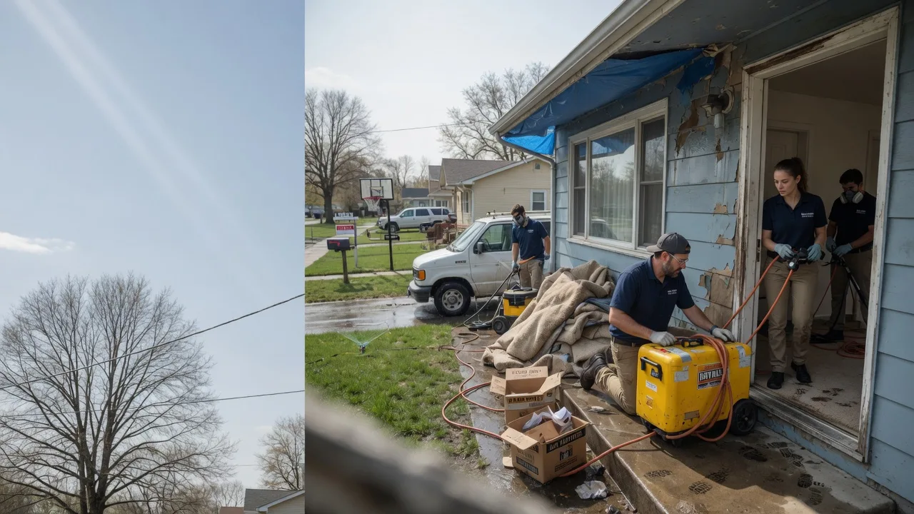 Basement Flood Cleanup in Burlison, TN near me